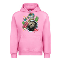 Fuchsia Pink cowboy tears Urban Hoodie - MaliasSmallBusiness