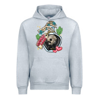 Heather Grey cowboy tears Urban Hoodie - MaliasSmallBusiness