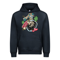 Navy cowboy tears Urban Hoodie - MaliasSmallBusiness