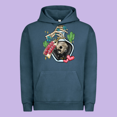 Cowboy Tears Urban Hoodie Designed By Maliassmallbusiness