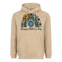 Mushroom happy mother's day rainbow Heavyweight Hoodie - CowhideDigitalArt