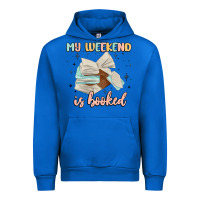 Cobalt my weekend is booked Urban Hoodie - MaliasSmallBusiness