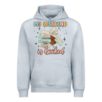Heather Grey my weekend is booked Urban Hoodie - MaliasSmallBusiness