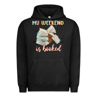 Pigment Black my weekend is booked Urban Hoodie - MaliasSmallBusiness