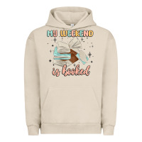 Pigment French Oak my weekend is booked Urban Hoodie - MaliasSmallBusiness