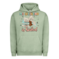 Pigment Oil Green my weekend is booked Urban Hoodie - MaliasSmallBusiness