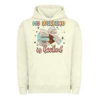 Pigment Pistachio my weekend is booked Urban Hoodie - MaliasSmallBusiness
