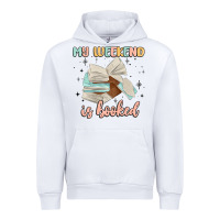 White my weekend is booked Urban Hoodie - MaliasSmallBusiness