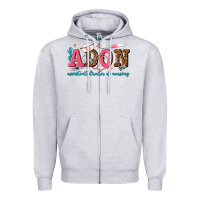 Heather Grey assistant director of nursing Zipper Hoodie - texasbilliewilder