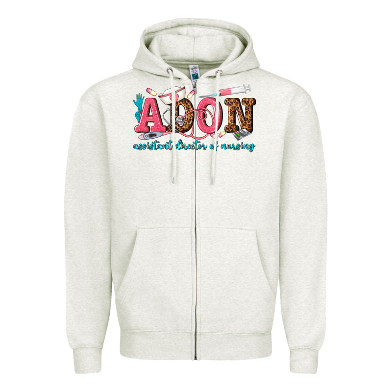 Assistant Director Of Nursing Zipper Hoodie by texasbilliewilder | Teevron