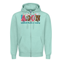 Seafoam assistant director of nursing Zipper Hoodie - texasbilliewilder