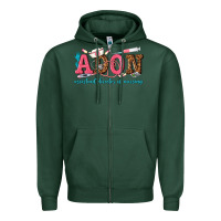 Sports Green assistant director of nursing Zipper Hoodie - texasbilliewilder