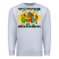Heather Grey gamer Premium Sweatshirt - JahusDesignShop