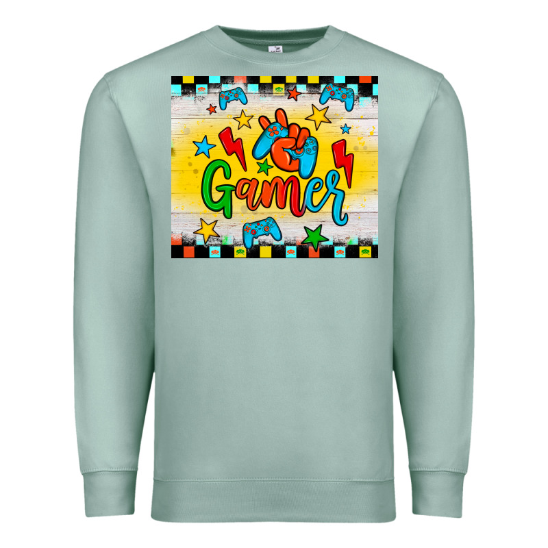 Gamer Premium Sweatshirt by JahusDesignShop | Teevron