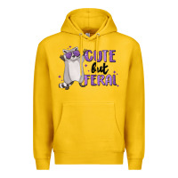 Lemon cute but feral Premium Hoodie - MaliasSmallBusiness