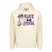 Sandshell cute but feral Premium Hoodie - MaliasSmallBusiness