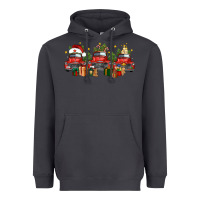 Smoke christmas trucks Heavyweight Hoodie - FaDigitalArtStudio