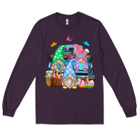 Plum easter farm truck Long Sleeve Tee - Zillion Design Studio
