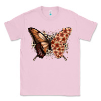 Bubblegum Pink melanin  butterfly Classic Tee - Zillion Design Studio