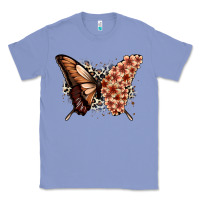 Colony Blue melanin  butterfly Classic Tee - Zillion Design Studio