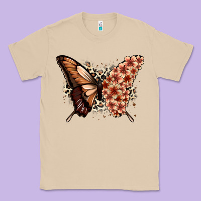 Classic Tee melanin  butterfly