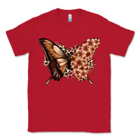 Red melanin  butterfly Classic Tee - Zillion Design Studio