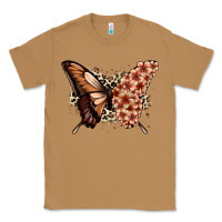 Toasted Coconut melanin  butterfly Classic Tee - Zillion Design Studio