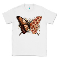 White melanin  butterfly Classic Tee - Zillion Design Studio