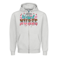 Dove Grey blessed nurse Zipper Hoodie - texasbilliewilder