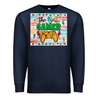Navy the best gamer Premium Sweatshirt - JahusDesignShop