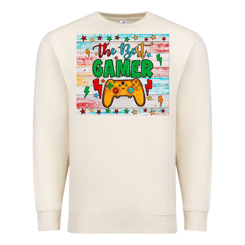 The Best Gamer Premium Sweatshirt by JahusDesignShop | Teevron