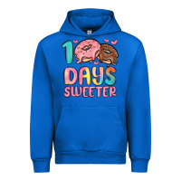 Cobalt 100 days sweeter Urban Hoodie - MaliasSmallBusiness