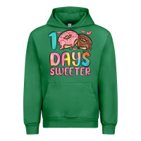 Emerald 100 days sweeter Urban Hoodie - MaliasSmallBusiness