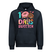 Navy 100 days sweeter Urban Hoodie - MaliasSmallBusiness