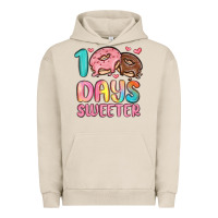 Pigment French Oak 100 days sweeter Urban Hoodie - MaliasSmallBusiness