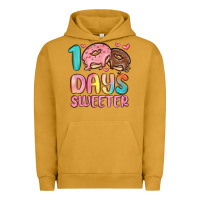 Pigment Peanut Butter 100 days sweeter Urban Hoodie - MaliasSmallBusiness