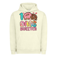Pigment Pistachio 100 days sweeter Urban Hoodie - MaliasSmallBusiness