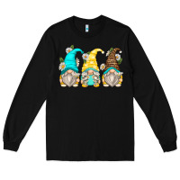 Black daisy gnomes Long Sleeve Tee - Zillion Design Studio