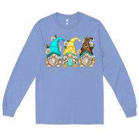 Colony Blue daisy gnomes Long Sleeve Tee - Zillion Design Studio