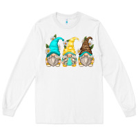 White daisy gnomes Long Sleeve Tee - Zillion Design Studio