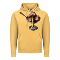 Vintage Mustard Chocolate ice cream Vintage Hoodie - AdoDesignShop