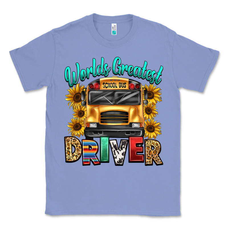 Worlds Greatest School Bus Driver Classic Tee by texasbilliewilder | Teevron