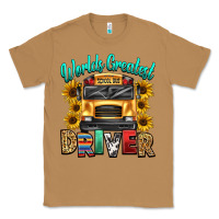 Toasted Coconut worlds greatest school bus driver Classic Tee - texasbilliewilder