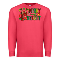 Cardinal merry and bright Premium Sweatshirt - AdoDesignShop