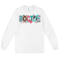 White doctor Long Sleeve Tee - texasbilliewilder