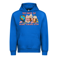 Cobalt 100 days of doing teacher stuff Urban Hoodie - MaliasSmallBusiness