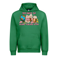 Emerald 100 days of doing teacher stuff Urban Hoodie - MaliasSmallBusiness