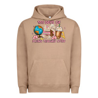 Pigment Burro 100 days of doing teacher stuff Urban Hoodie - MaliasSmallBusiness