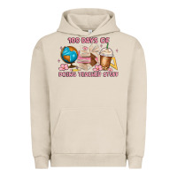 Pigment French Oak 100 days of doing teacher stuff Urban Hoodie - MaliasSmallBusiness