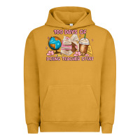 Pigment Peanut Butter 100 days of doing teacher stuff Urban Hoodie - MaliasSmallBusiness